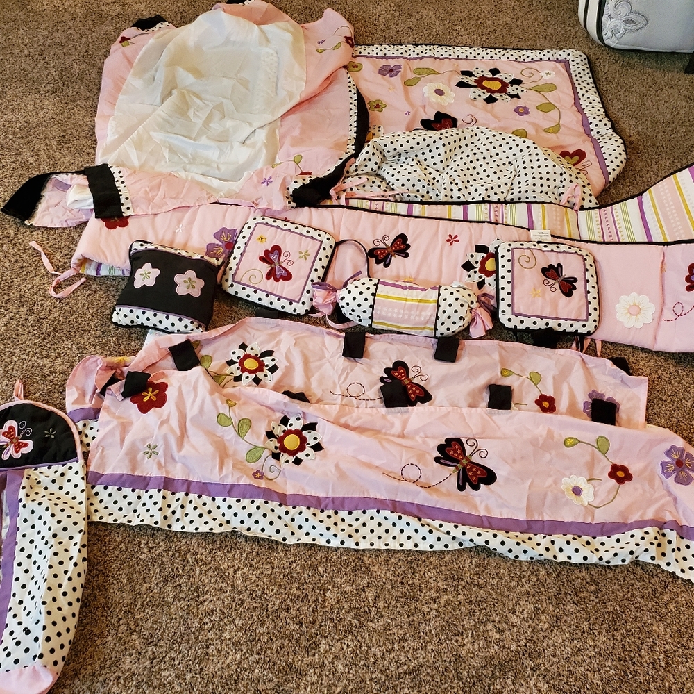 13 piece crib bedding set